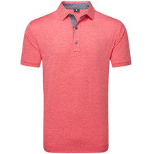 FOOTJOY HEATHER LISLE TRIM MENS GOLF POLO SHIRT / ALL COLOURS @ 50% OFF RRP
