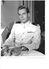 Philip Carey 8 x 10 glossy "photograph by Fred Morgan" stamp on back