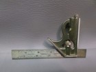 VINTAGE 6" CIMBINATION SQUARE & LEVEL - LUFKIN RULE CO. NO. 4 GRAD - GOOD BUBBLE — photo 2