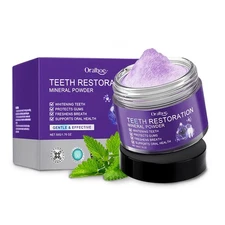 Teeth Restoration Mineral Powder Mineral Whitening for Freshen Breath Whitening
