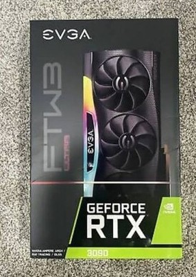 EVGA NVIDIA GeForce RTX 3090 FTW3 Ultra 24GB GPU BARELY USED