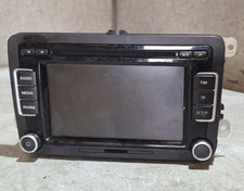 Vw Golf Plus Scirocco Passat Stereo Radio Cd Player 3c8035195 2009- 2012
