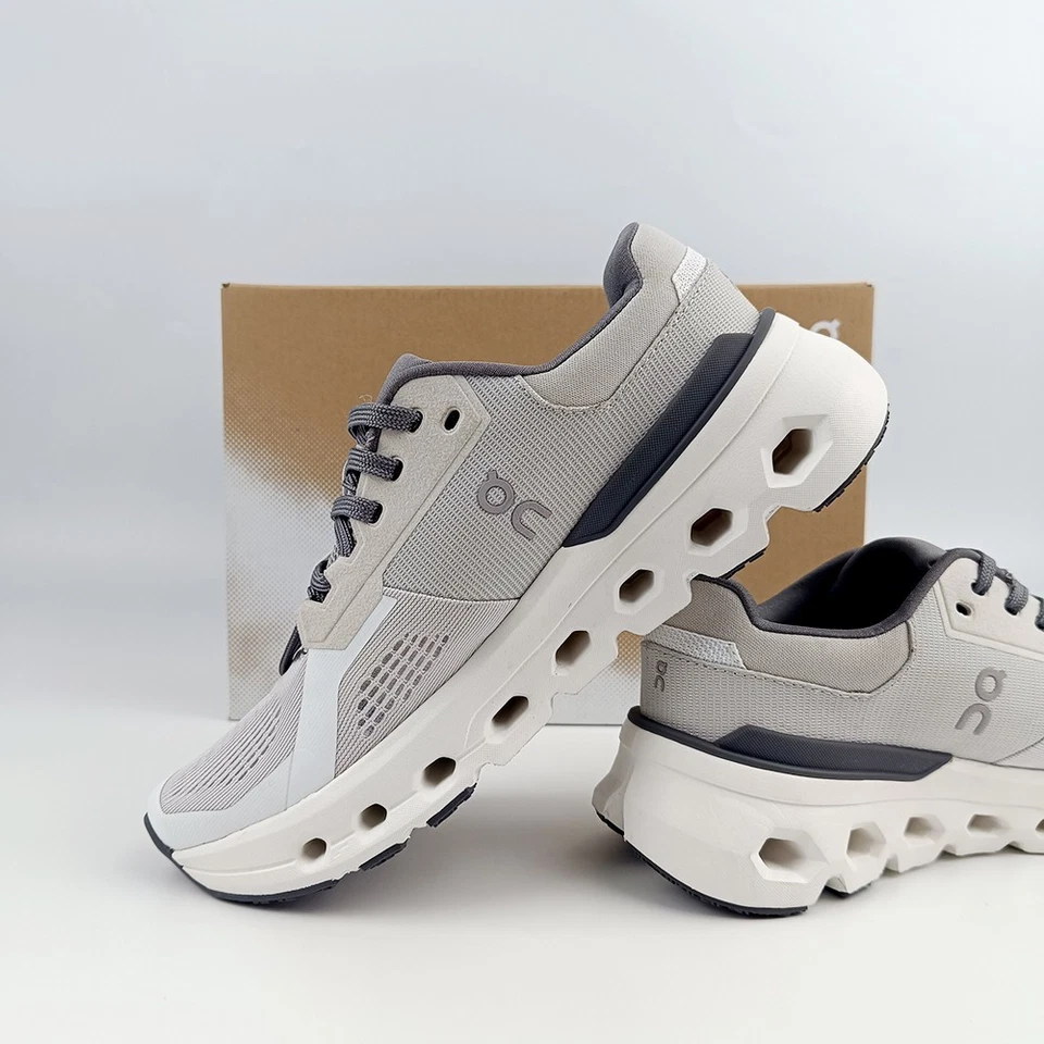 On Cloudrunner 2 Frost/White Athletic Running Shoes Women's Sneakers Size 7/8/9 - Image 4 of 4