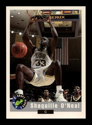 1992 Classic Draft Picks #1 Shaquille O'Neal EXMT 4750