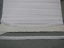 Elastic Lace White 10 metres 933