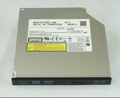 UJ-240 6X Blu-Ray Burner Writer BD-RE DVD RW Internal Slim SATA Drive - Picture 1 of 2