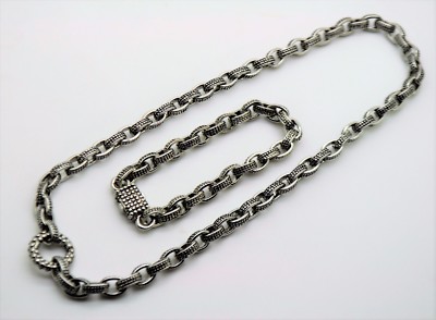 chic simple Designer Necklace & Bracelet Jewelry Fashion Set  #2