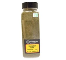 Woodland Scenics T1350 Blended Turf Earth Blend Shaker Bottle - NEW