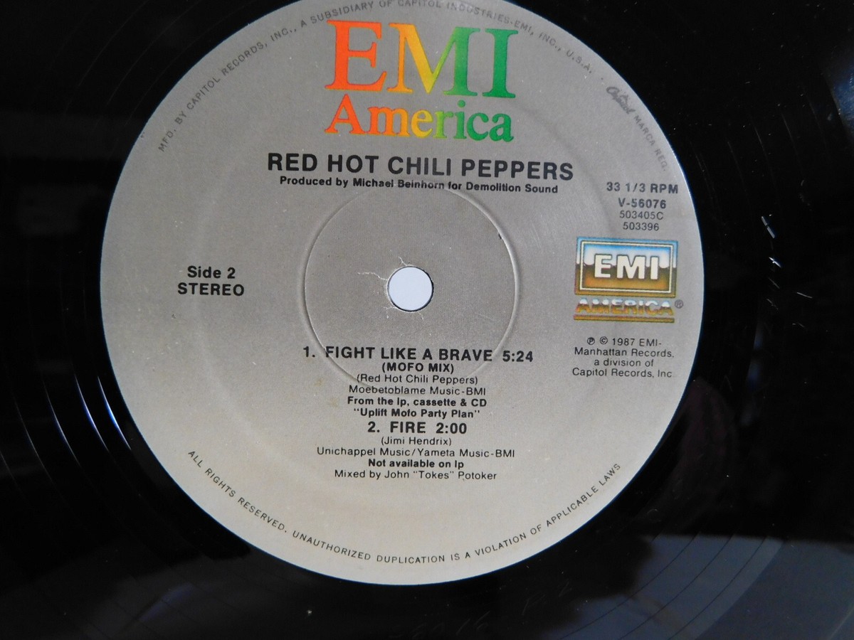 ピローズ&プレイヤーズ／チェリーレッド•ベストセレクションVHS ビデオ　超レア Red Hot Chili Peppers – Fight Like A Brave (Not Our Mix)1987 12