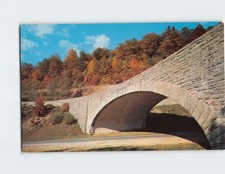 Postcard Fall Colors Along the Blue Ridge Parkway Buck Creek Gap North Carolina