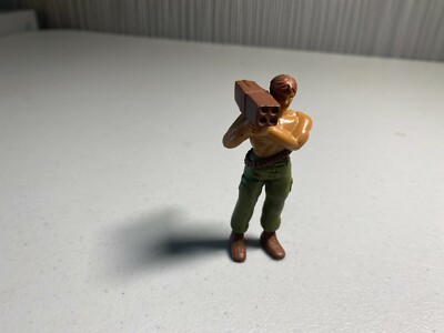 Hot Flash Jungle Fighters  GUTS! Mattel Vintage 1986 PVC Figure