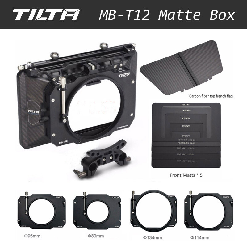 Tilta MB-T12 4x5.65 Carbon Fiber Mattebox for sale online | eBay
