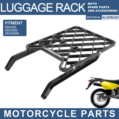 Dirt Bike Luggage Rack Motorcycle Top Luggage Rack For DRZ400 DRZ400S  DRZ400M
