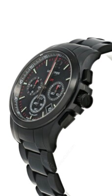 Longines Conquest V.H.P 42MM Black PVD Men's Watch L3.717.2.56.6