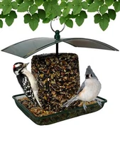 Backyard Essentials Multipurpose Metal Mesh Feeder - Bird Seed, Mealworms, Suet