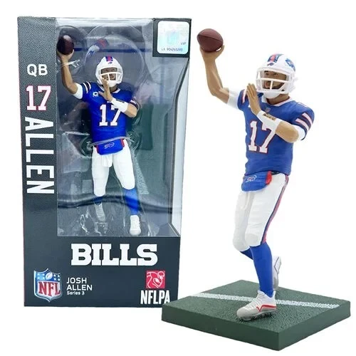 JOSH ALLEN Import Dragon NFL Action Figure BUFFALO BILLS
