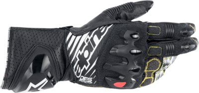 Alpinestars GP Tech v2 Gloves Large Black/White | eBay