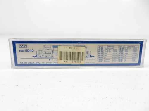 Locomotora Kato 176-20B N PRR EMD SD40 #6086 LN - Imagen 3 de 9