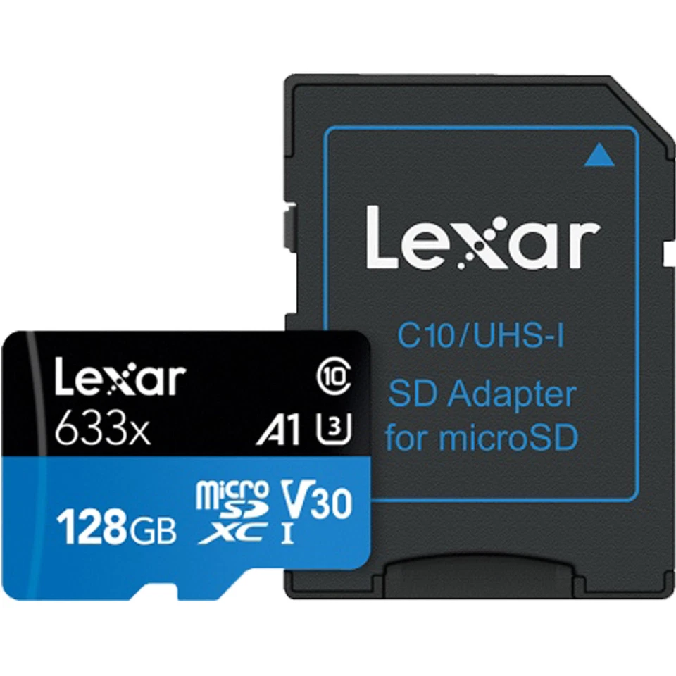 Lexar 32GB 64GB 128GB 256GB 512GB micro SD SDHC SDXC HD 4K Card Lot 100MB/s 633X - Image 2 of 4
