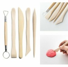 Utensili da Scultura per Modellare Argilla in Legno Scolpire Modellismo Ceramica