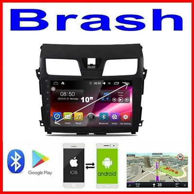 for NISSAN ALTIMA 2013+ GPS APPLE CARPLAY ANDROID AUTO CAMERA TV DAB+ TPMS DVR