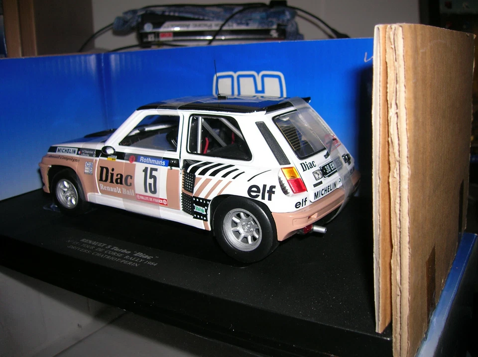 Renault 5 turbo 1/18 DIAC TDC 1984 Universal hobbies UH  - Immagine 3 di 4