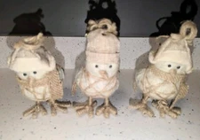 Christmas Birds Hats Scarfs Burlap & Twine Country Winter Target Walmart Like 