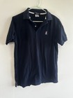 Men's Psycho Bunny Polo Shirt Size 5 (S) Short Sleeve Blue Pima Cotton