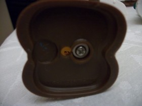 Vintage 1989 NES Nintendo Super Mario Bros Goomba 2" Figurine  Pop-Up Flip Toy