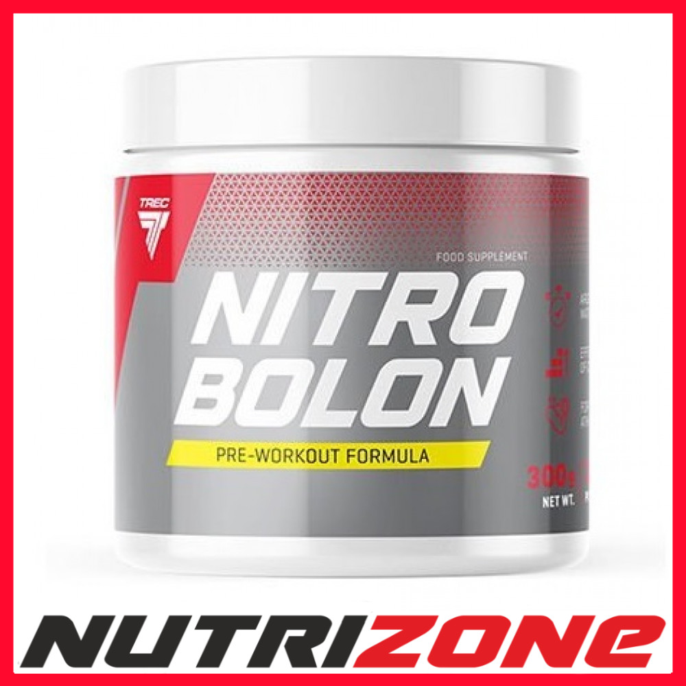 Trec Nutrition NitroBolon Pre Workout Drink Powder Arginin Creatin Tropical 300g