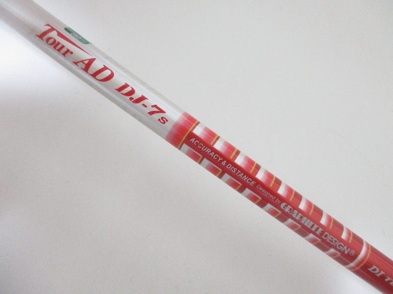 TOUR AD GRAPHITE DESIGN DJ-7S テーラーメイドスリーブ付 ドライバー