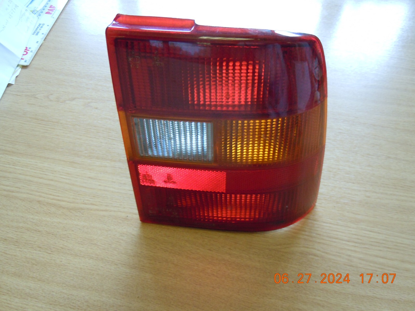 Vauxhall / Opel Vectra Model A (J89) 88-95 Tail light Right side Used