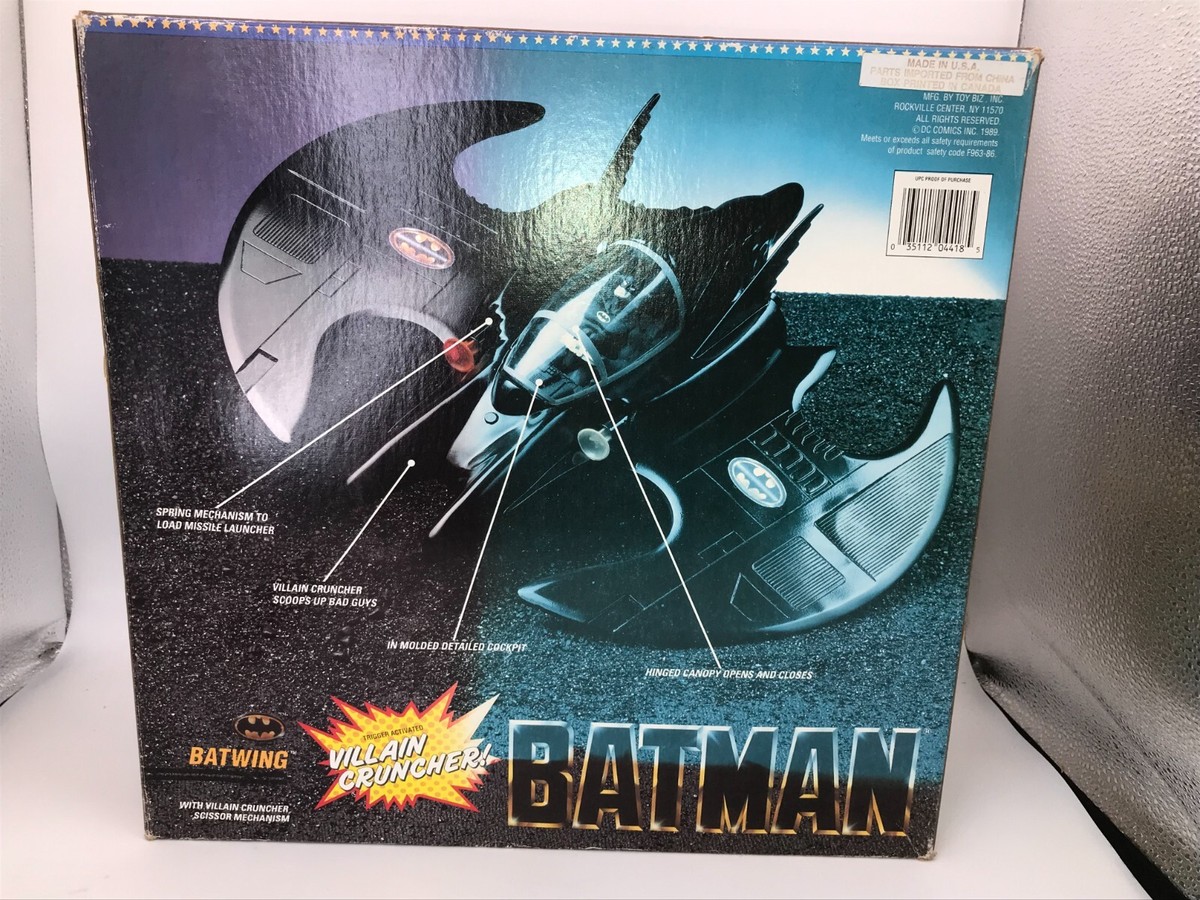 Vintage Batman Villain Cruncher Batwing Toybiz 1989 NEW