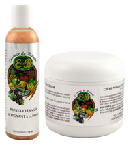 Essence de Beaute Collagen  Vitamin E Face  Body Cream 4oz  Papaya Cleanser