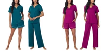Carole Hochman Midnight Women's 3-piece PJ Set or top or pant or short
