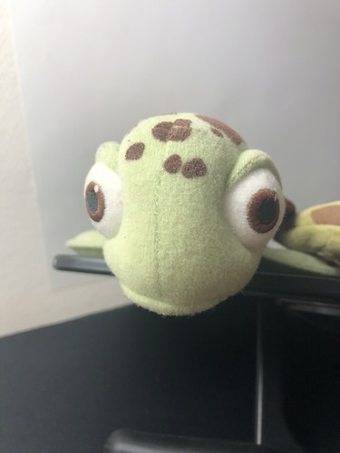 Disney Store Minu Bean Bag 6” Squirt With Tag A Finding Nemo Plush Sea Turtle - Picture 14 of 24