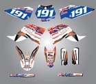 Full  Custom Graphic  Kit -AUSSIE PRIDE - KTM 65 SX 2009 / 2015