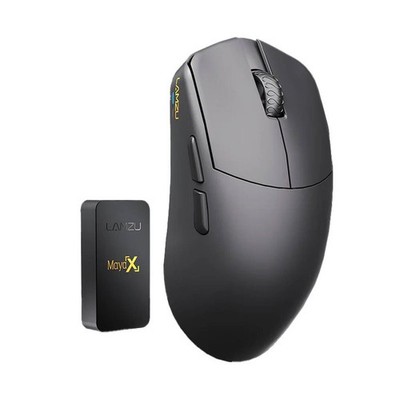Lamzu Maya X Gaming Maus - Charcoal Black