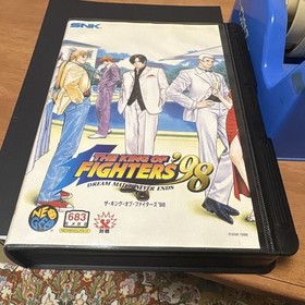 THE KING OF FIGHTERS 98 SNK NEOGEO AES ROM KOF 98 Fighting Retro Game Tested JP