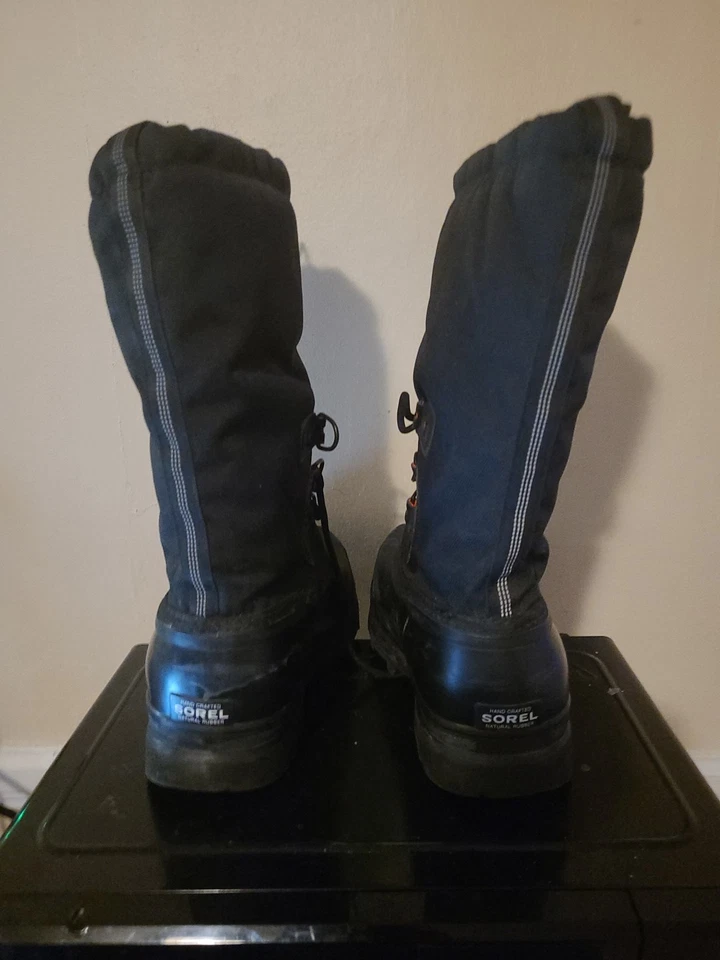 Водонепроницаемые зимние ботинки Sorel Glacier XT универсальные с теплоизоляцией мужские размер 8 - Изображение 4 из 4