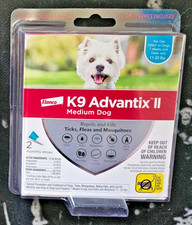 Elanco K9 Advantix II Liquid Flea and Tick Treatment Medium