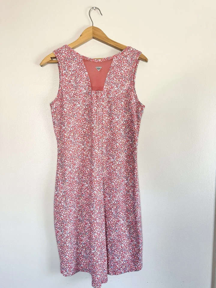 Vestido sin mangas floral Columbia PFG Omni Freeze sin mangas sin mangas talla M para mujer Foto 2 de 4