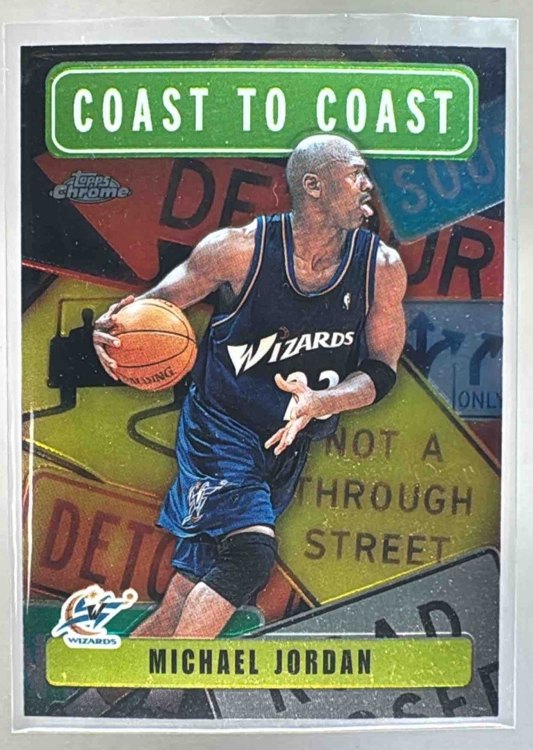 Michael Jordan 2002 Topps Chrome #CC8 Coast to Coast
