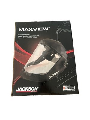 Jackson Safety SureWerx Premium Face Shield 14201 Maxview Hood Grinding PPE New