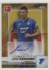 Andrej Kramaric Chrome Bundesliga 2020/21 Gold Refractor /60 Auto