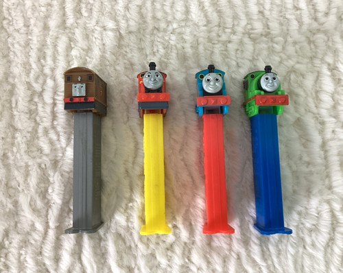 Thomas the Train PEZ Candy Dispensers James Percy Toby Thomas Trains China Feet