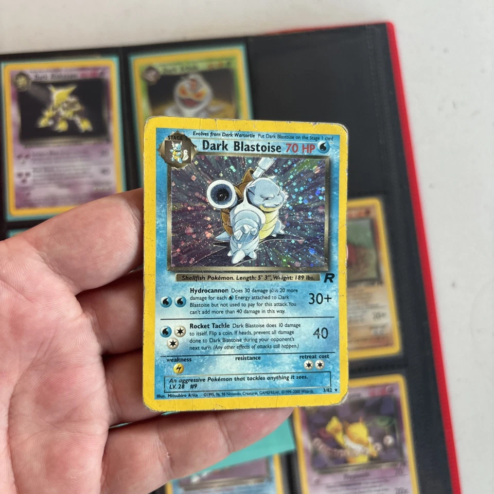 Pokémon Team Rocket Complete Set 83/82 Unlimited WOTC 2000 Dark Charizard MP-DMG - Image 2 of 4
