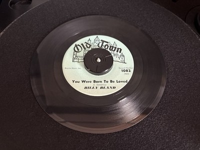 Billy Bland You Were Born To Be Loved US 1960 7  R&B Vinyl VG+