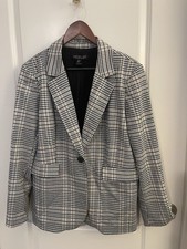 Rachel Zoe Blazer Black And Beige XL