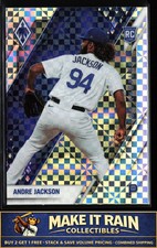 Andre Jackson 2022 Panini Chronicles Phoenix Building Blocks #10 Dodgers Rookie